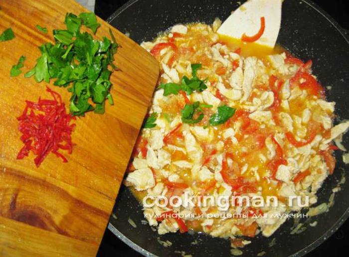 рецепт кесадільї з куркою