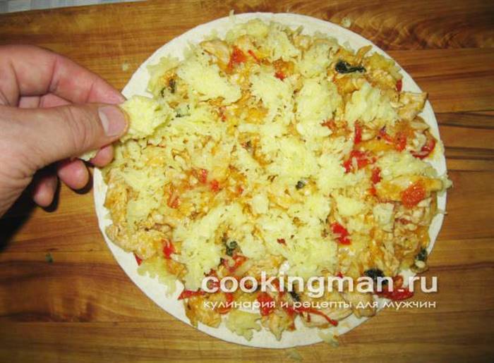 рецепт кесадільї з куркою